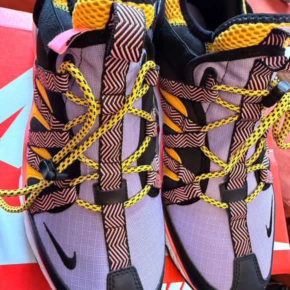 Nike Purple and Yellow Athletic Sneakers - Picture 7 of 7